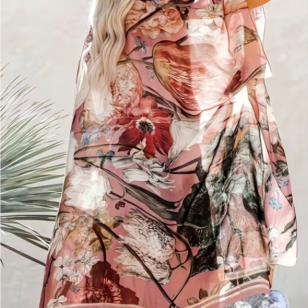 The Celeste Floral Kimono One Size